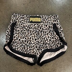 Charlotte Olympia X PUMA Women's Leopard Athletic Shorts